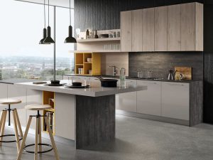 cucina laminato rovere
