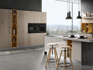 cucina rovere chiaro